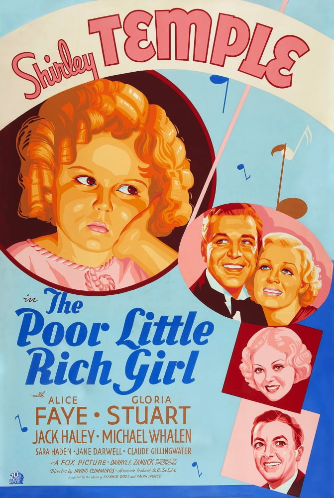 Poor Little Rich Girl U Canvas Art - (11 x 17)