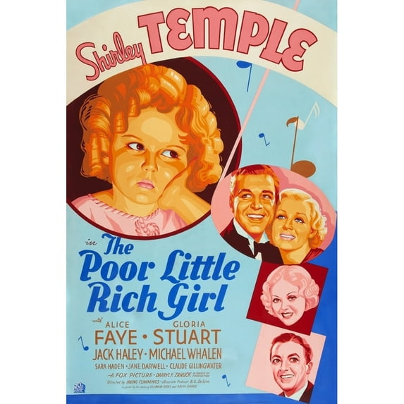 Poor Little Rich Girl U Movie Poster Masterprint (24 x 36)