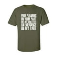 thumbnail image 1 of Poor Planning On Your Part Adult Short Sleeve T-shirt, 1 of 4