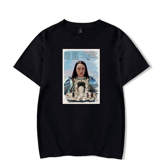 Poor Things T-shirt Hip Hop Crewneck for Men Casual Top Tee Fashion Short Sleeve