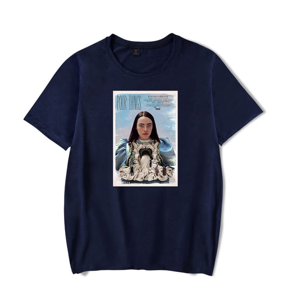 Poor Things T-shirt Hip Hop Crewneck for Men Casual Top Tee Fashion Short Sleeve