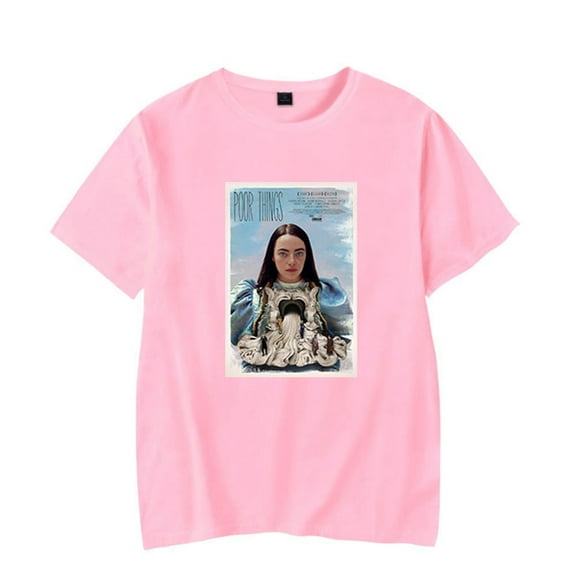 Poor Things T-shirt Hip Hop Crewneck for Men Casual Top Tee Fashion Short Sleeve