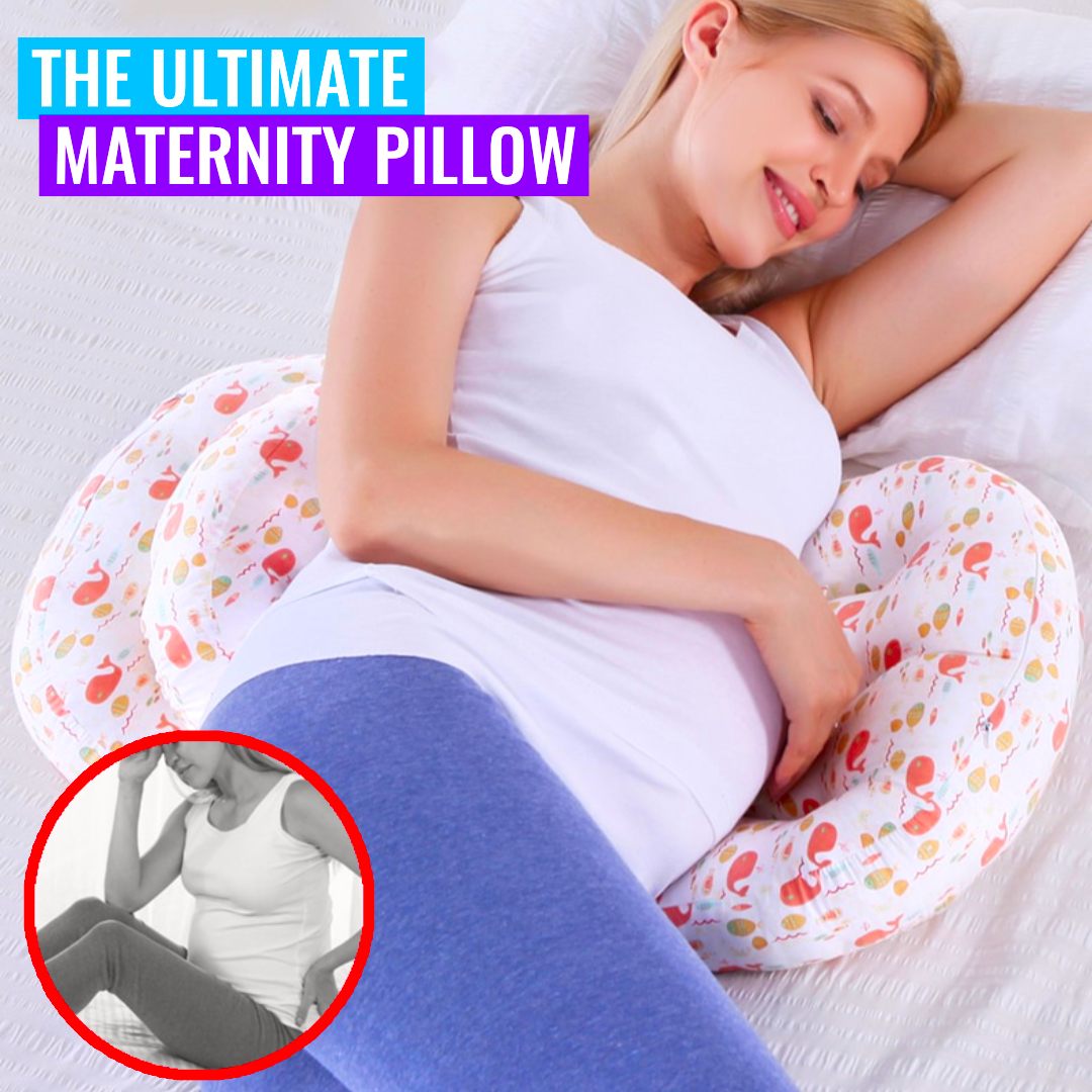 Poosh Belly U Shape Memory Foam Pregnancy Pillow