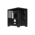 thumbnail image 1 of Pop 2 Vision Panoramic Glass Black E-ATX Dual-Chamber PC Gaming Case with Front and Side TG Panels Mid Tower PC Case, 1 of 17