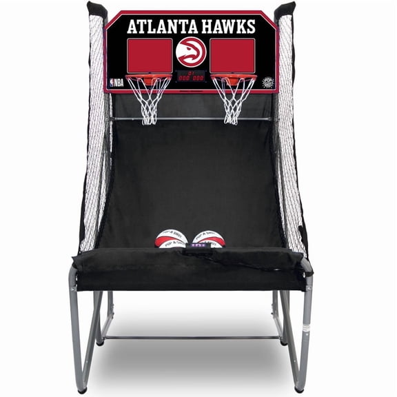 Pop-A-Shot Atlanta Hawks Home Dual Shot Basketball Game