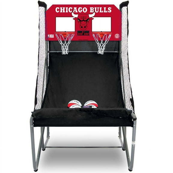 Pop-A-Shot Chicago Bulls Home Dual Shot Basketball Game