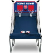 Pop-A-Shot Detroit Pistons Home Dual Shot Basketball Game
