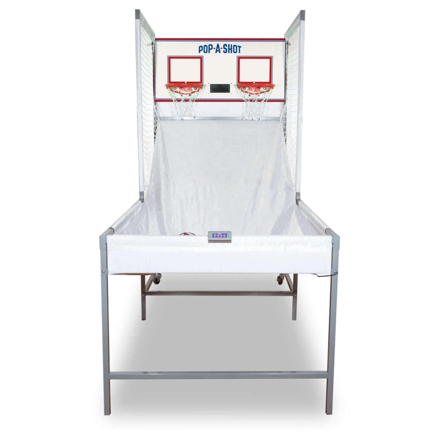 Pro Dual Shot Arcade Basketball Game with Steel Frame and Composite Backboard