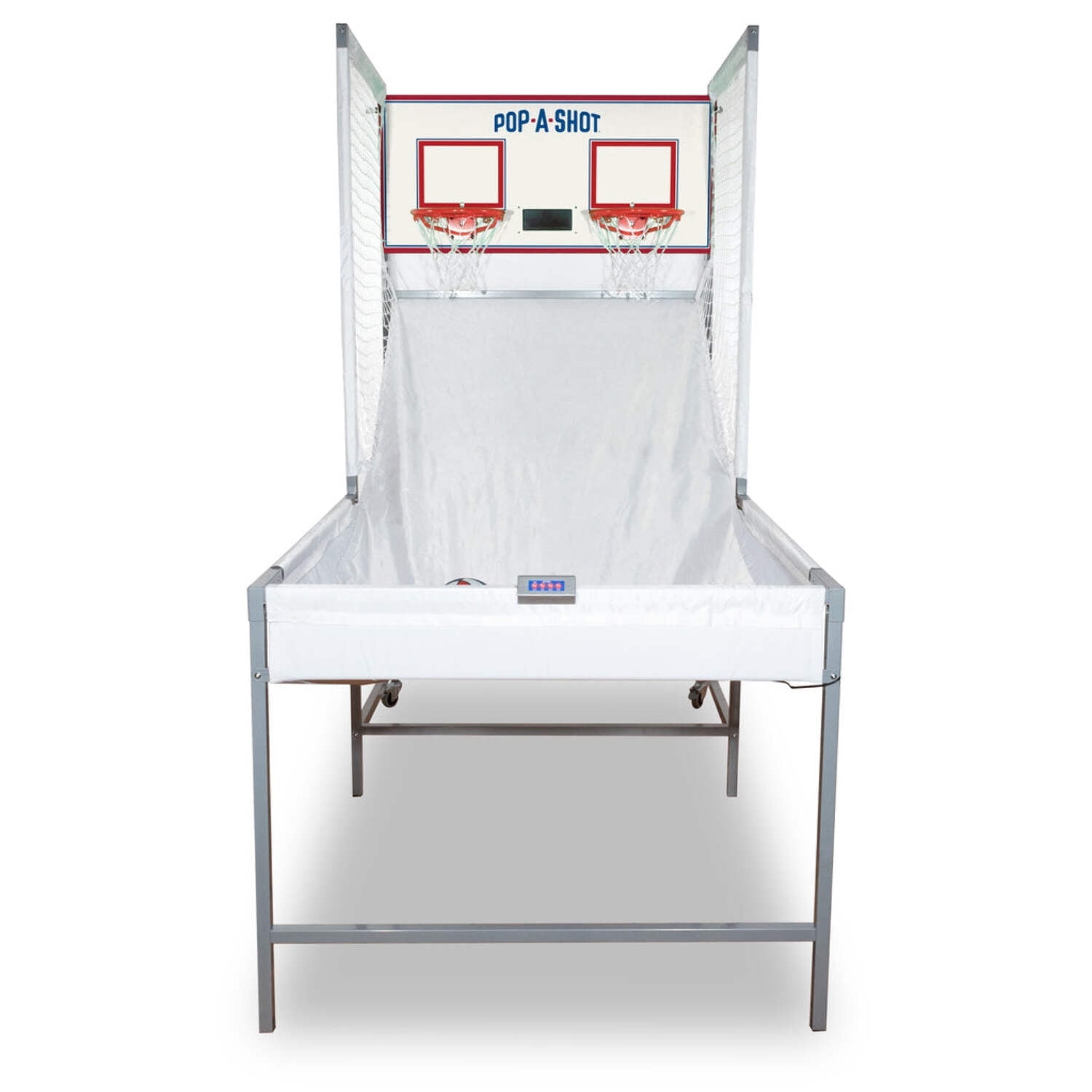 Pro Dual Shot Arcade Basketball Game with Steel Frame and Composite Backboard