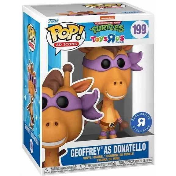 Pop Ad Icons Teenage Mutant Ninja Turtles 3.75 Inch Action Figure Exclusive - Geoffrey As Donatello #199