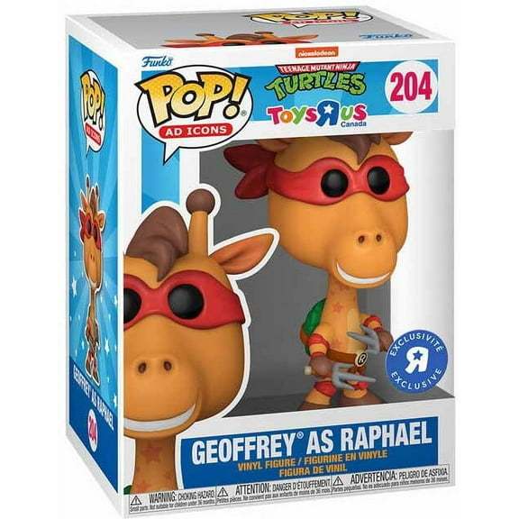 Pop Ad Icons Teenage Mutant Ninja Turtles 3.75 Inch Action Figure Exclusive - Geoffrey As Raphael #204