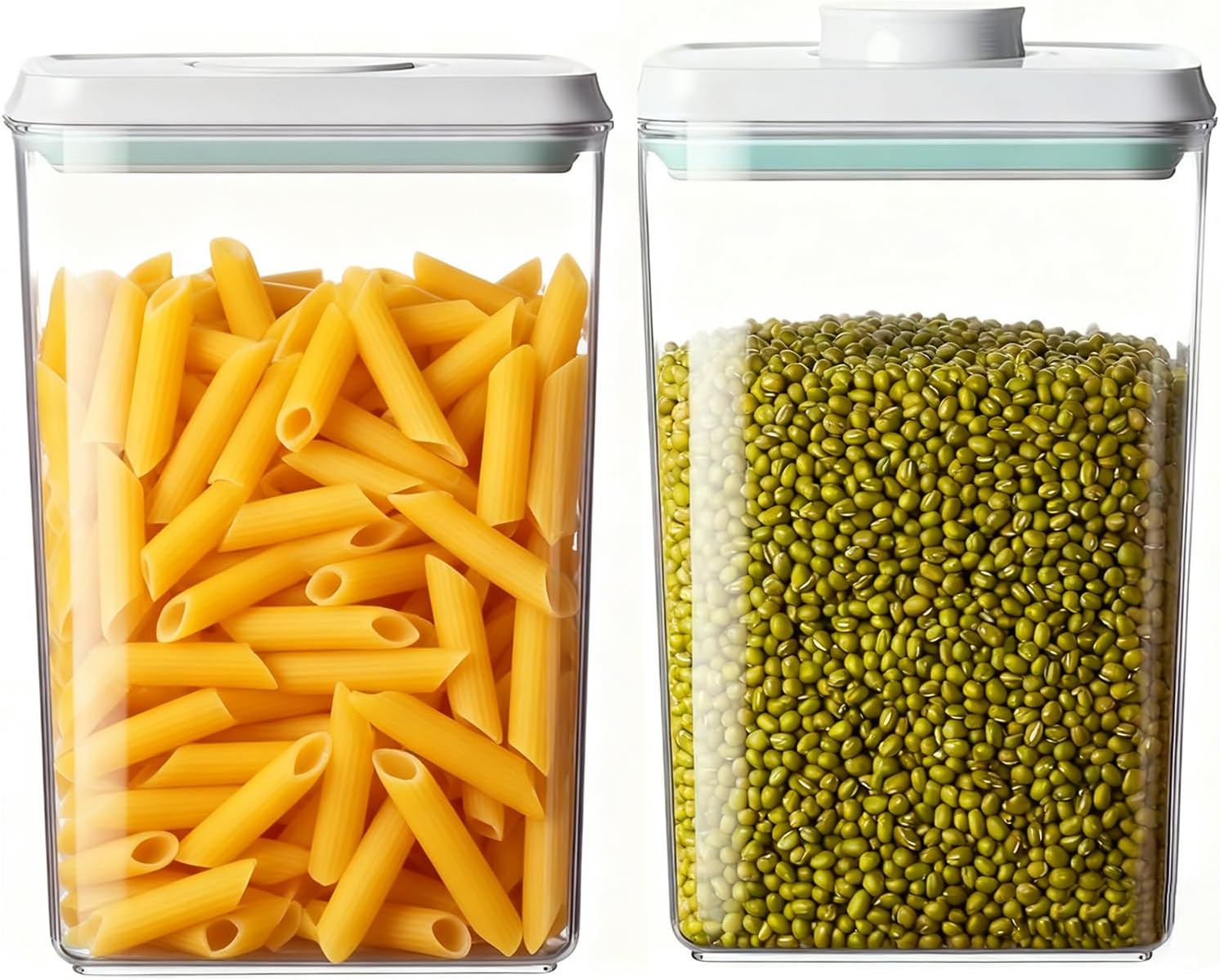 Pop Airtight Food Storage Containers with Lids Stackable Containers for ...