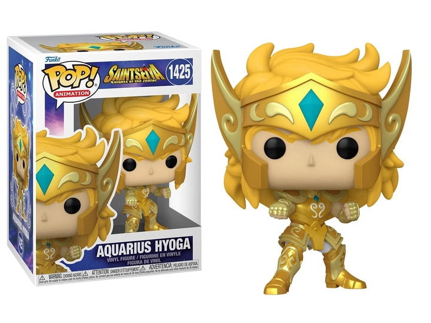 Bigbolo Pop! Animation: Saint Seiya - Gold Aquarius Hyoga Vinyl Figure