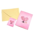 thumbnail image 1 of Pop Up Anniversary Card 6x8 Inch, 3D Love Tree Hearts Couple Wedding Card, Romantic Greeting Card with Envelope & Note for Wife Husband Valentine’s Day, Greeting Cards, 1 of 6