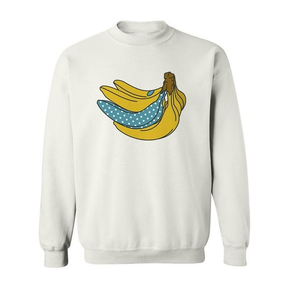 Pop Art Bananas Sweatshirt Men -Image by Shutterstock, Male x-Large