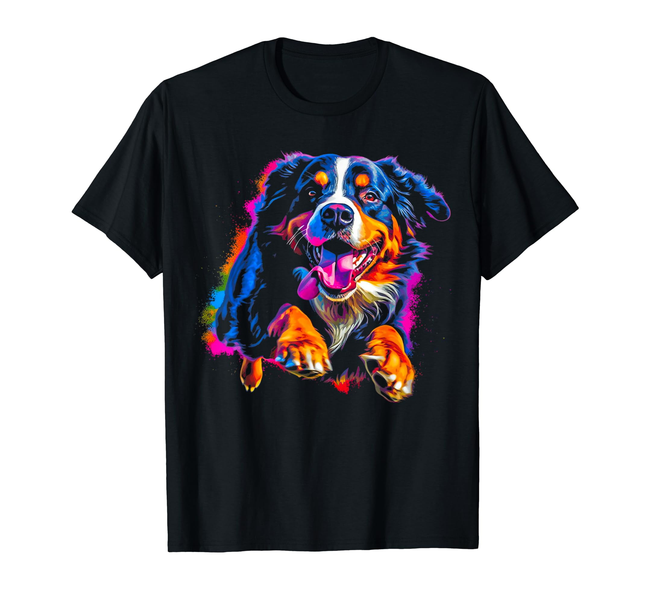 Pop Art Bernese Mountain Dog TShirt