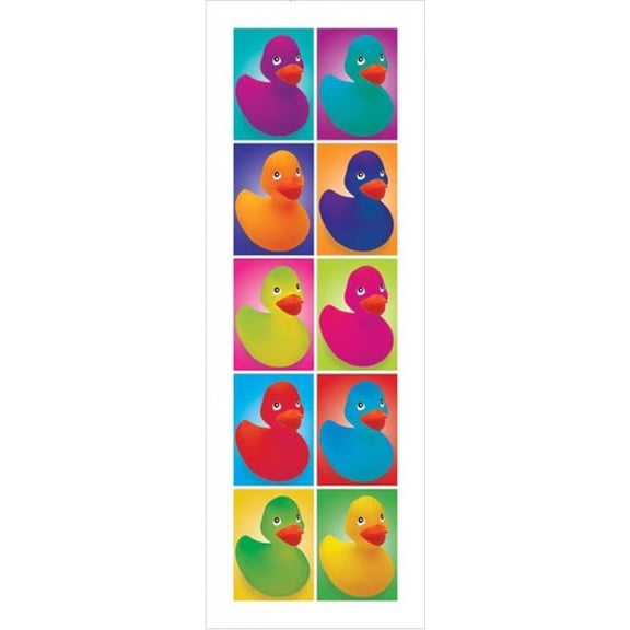 Pop Art Ducks Poster (38 x 13)