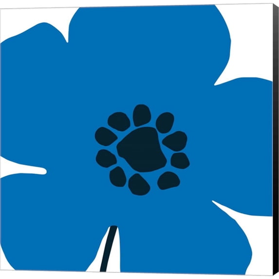 Pop Art Floral I by Wild Apple Portfolio, Canvas Wall Art, 12W x 12H