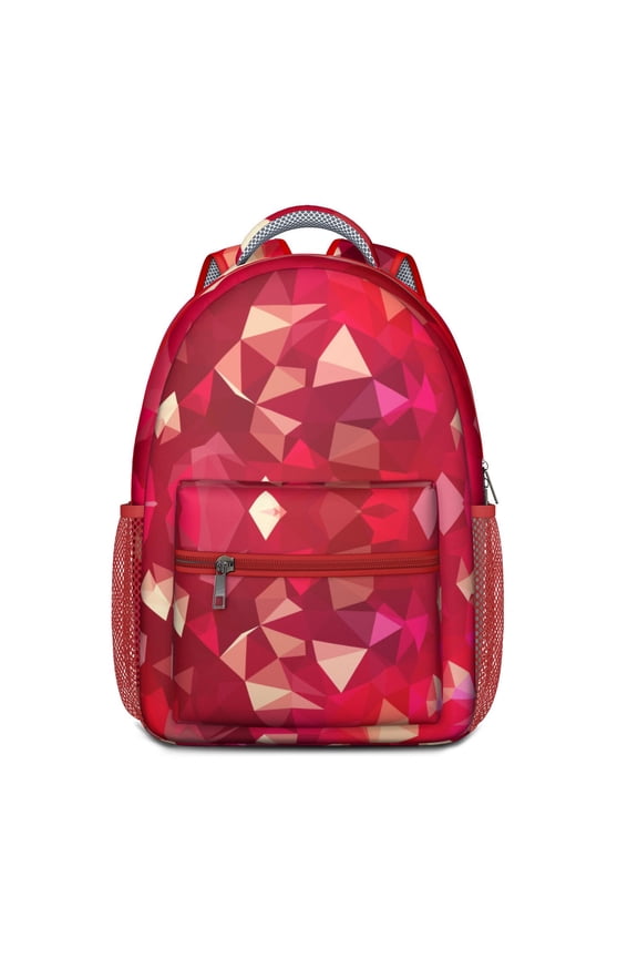 Pop Art Graffiti Student Backpack - Waterproof & Spacious with Adjustable S-Shaped Straps