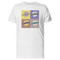 thumbnail image 1 of Pop Art Low Rider T-Shirt Men -Image by Shutterstock, Male 3X-Large, 1 of 4