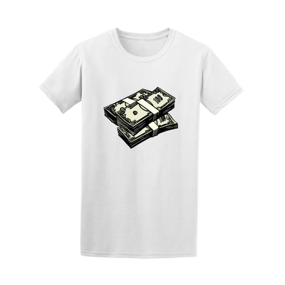 Pop Art Money Finance Dollars Tee Men's -Image by Shutterstock