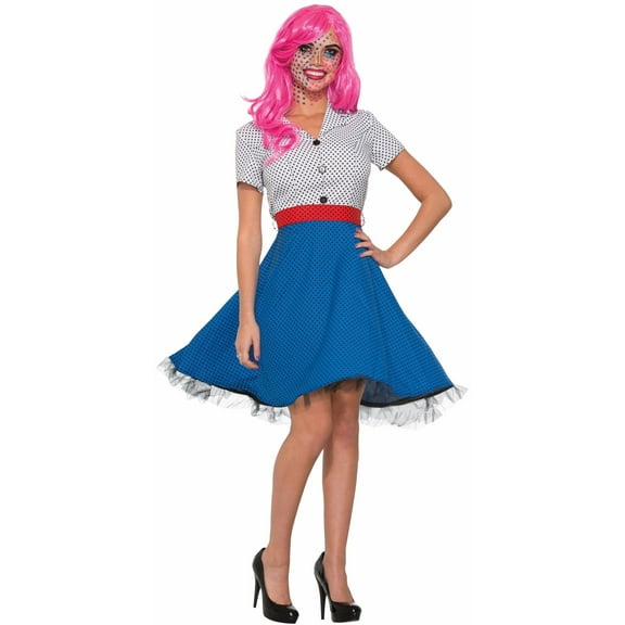 Pop Art Ms Dottie Costume - Adult