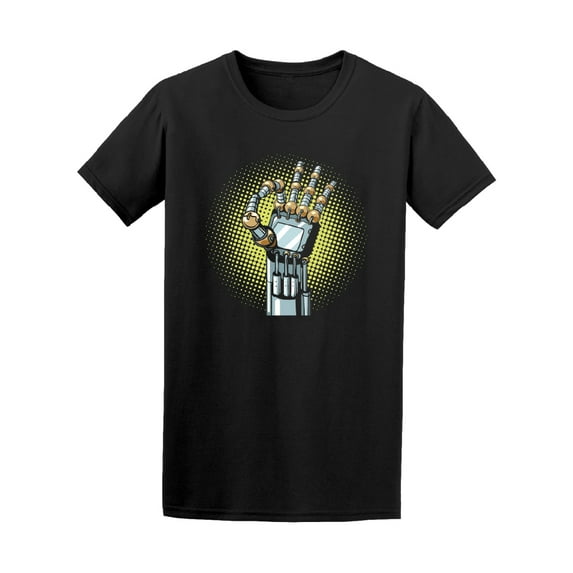 Pop Art. Robot Hand Graphic Tee - Image by Shutterstock