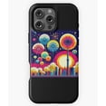 thumbnail image 1 of Pop Art Style Fireworks Display Phone Case for iPhone 16 15 14 13 12 11 Pro Max, 1 of 2