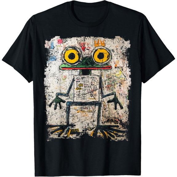 Pop Art Style Frog 90s Graffiti T-Shirt