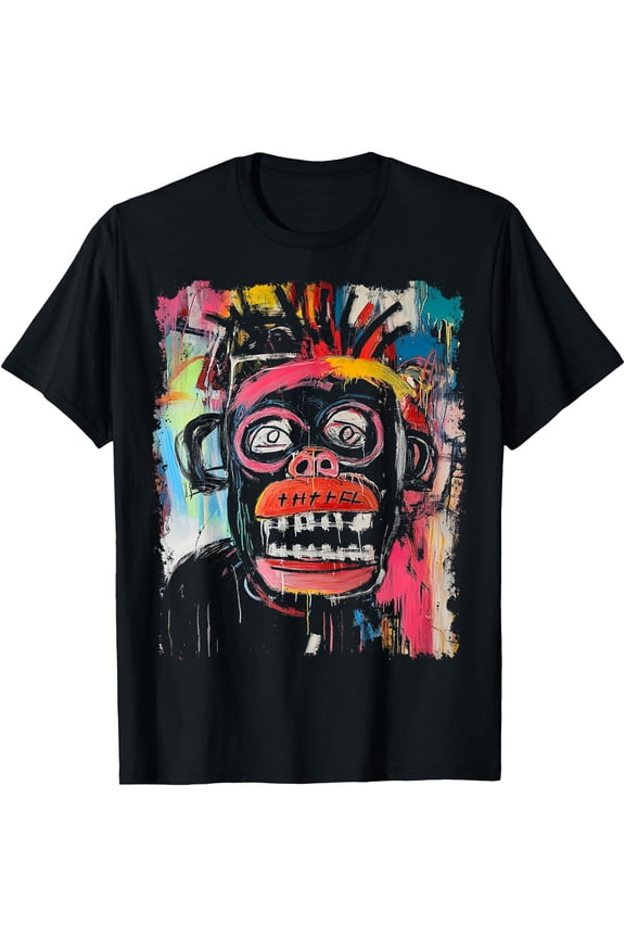 Pop Art Style Monkey 90s Graffiti T-Shirt