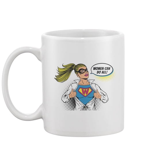 Pop Art Superhero Mug -Image by Shutterstock