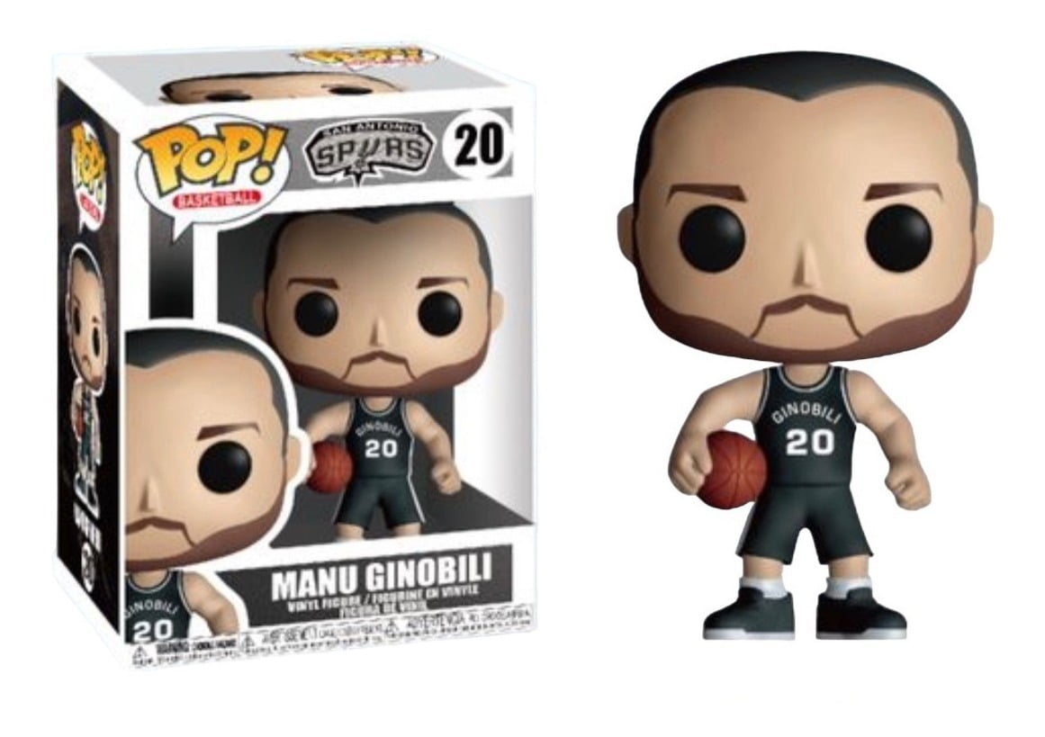 マヌ・ジノビリ MANU GINOBILI フィギュア Pop! Basketball - Manu Ginobili - SPURS - Walmart.com