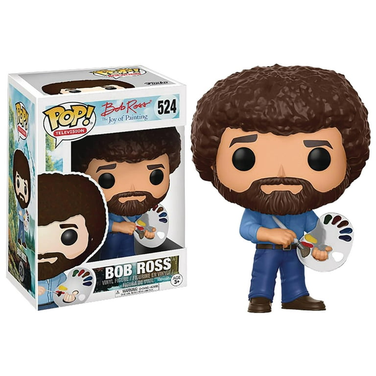 The Joy of Painting Bob Ross Figure