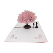 Pop Up Cards, Cupids Valentine, 12 Inch Life Sized Forever Flower Bouquet 3D Popup Greeting Cards, Valentines Day, Anniversary Card, Note Card & Envelope