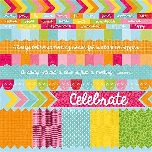 Pop! Cardstock Stickers, 12" x 12"