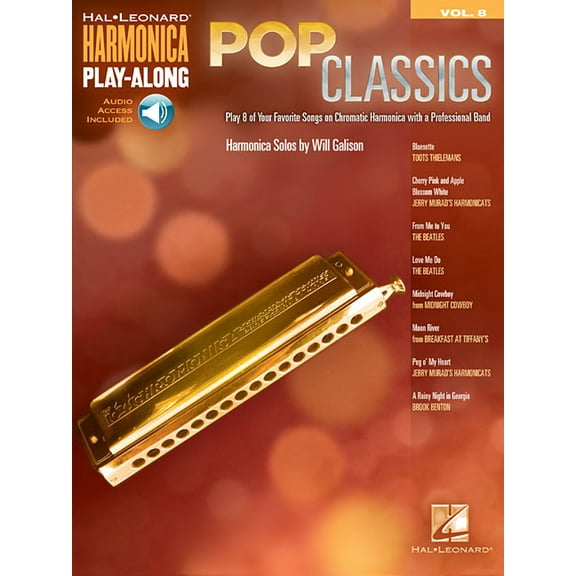 Pop Classics: Harmonica Play-Along Volume 8