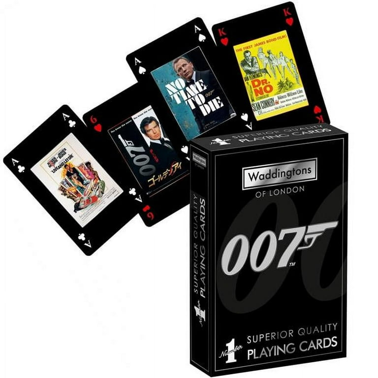 Pop Culture 808316 007 James Bond Playing Cards - Walmart.com