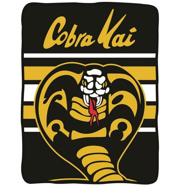 Pop Culture 814018 Cobra Kai Logo Throw Blanket - Walmart.com