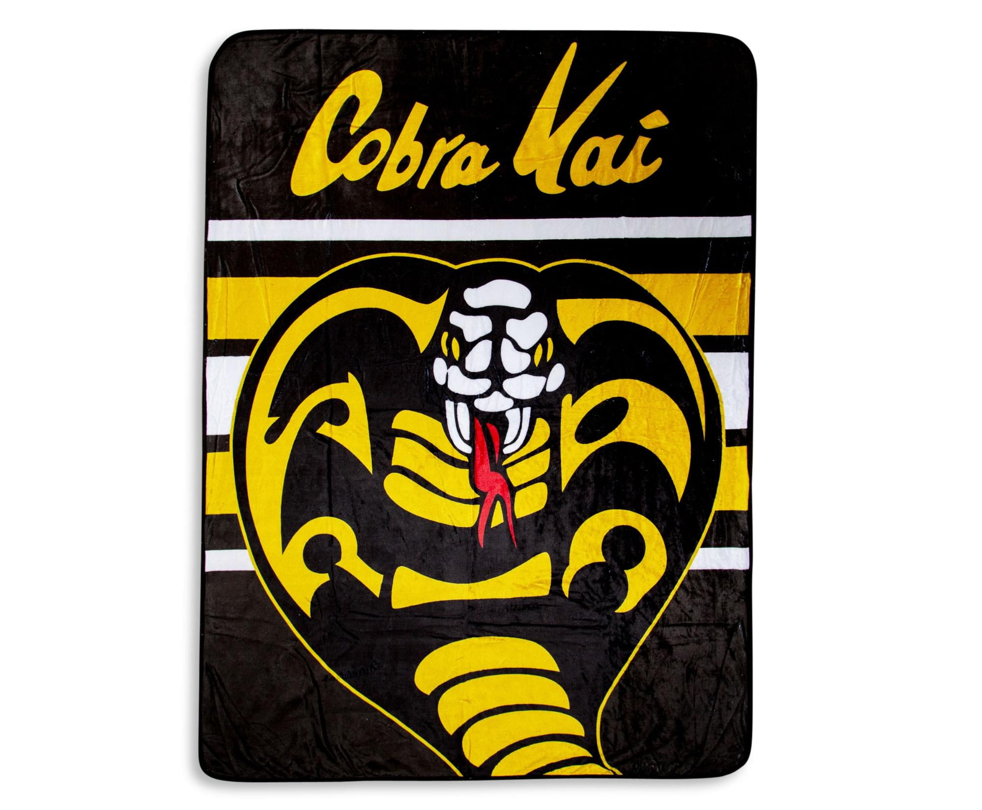 Cobra Kai Dojo Strike First Throw Blanket