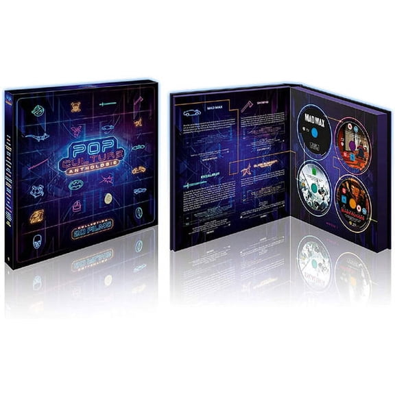 Pop Culture Anthology of Cult Films - 20-Disc Box Set ( Mad Max / The Shining / Excalibur / Blade Runner / The NeverEnding Story / Gremlins / Ghostbusters / The [ Blu-Ray, Reg.A/B/C Import - France ]