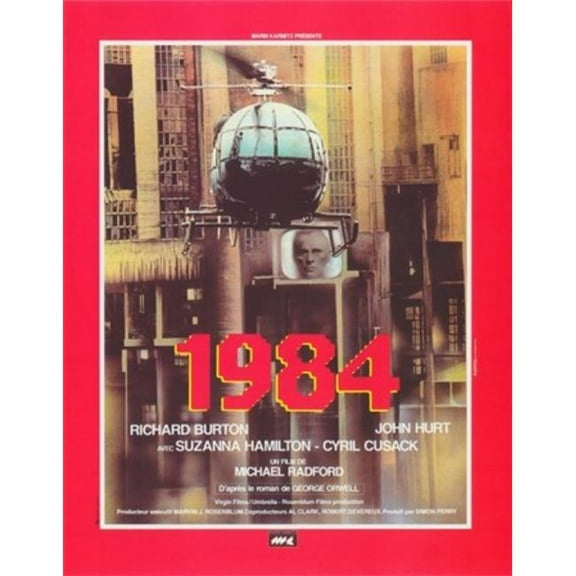 Pop Culture Graphics 1984 Movie Poster - 11 x 17
