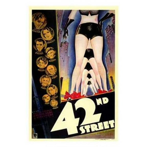 Pop Culture Graphics  42Nd Street Movie Poster