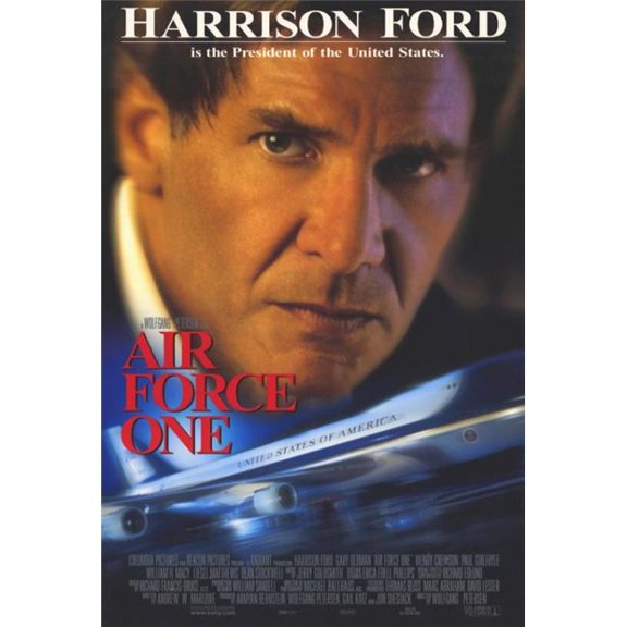Pop Culture Graphics  Air Force One Movie Poster Print - 27 x 40
