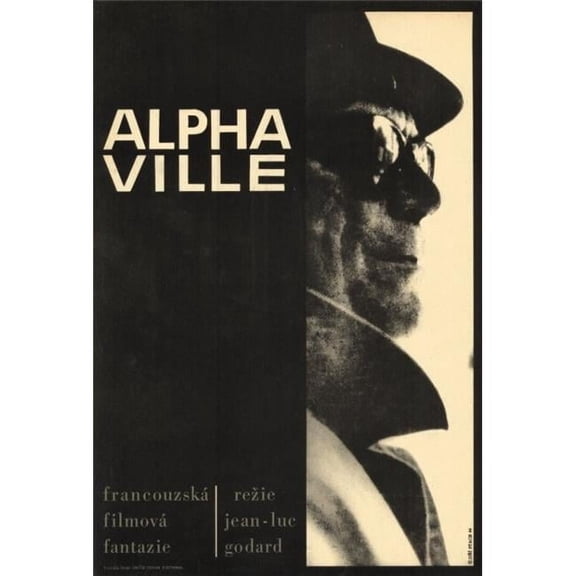 Pop Culture Graphics  Alphaville Movie Poster Print
