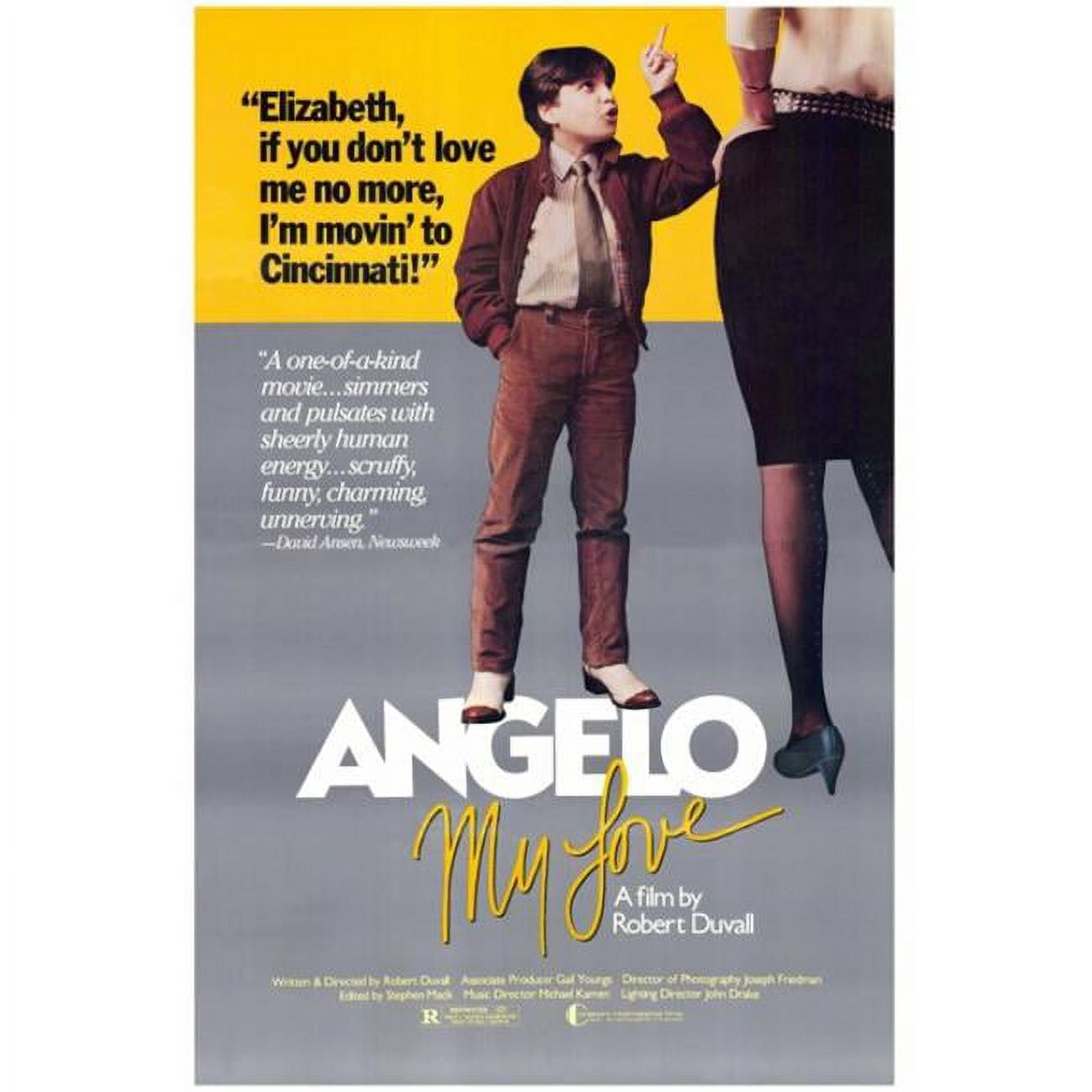 Pop Culture Graphics Angelo My Love Movie Poster Print - 27 x 40 ...