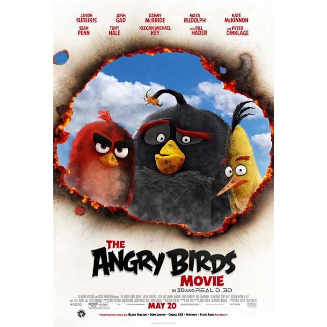 Pop Culture Graphics Angry Birds Movie Poster - 27 x 40 - Walmart.com
