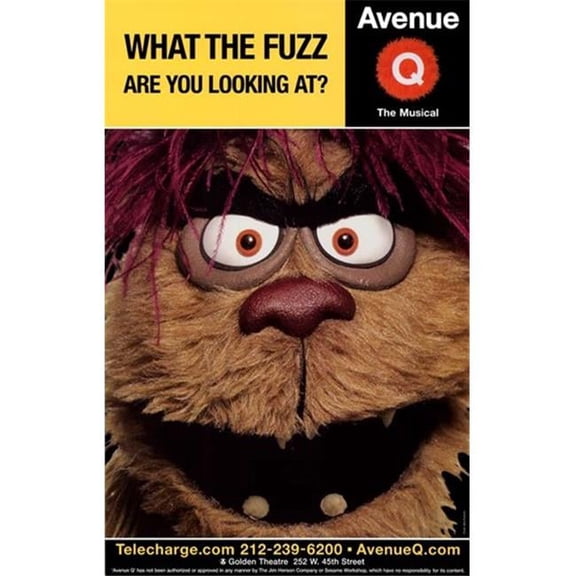 Pop Culture Graphics  Avenue Q Broadway - Style C Movie Poster