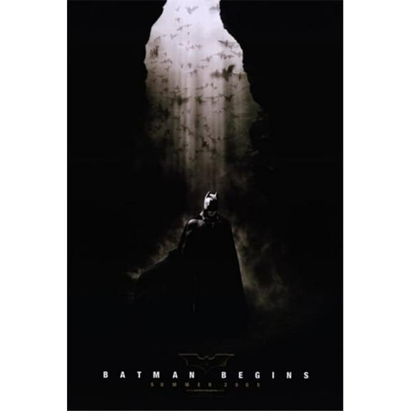 Pop Culture Graphics  Batman Begins Movie Poster - 11 x 17