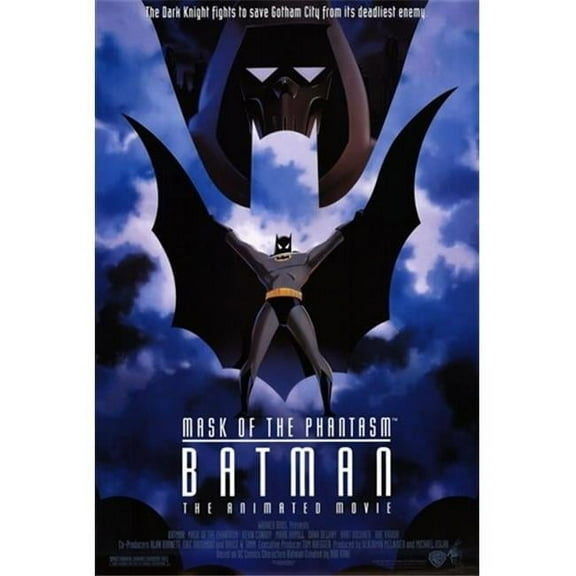 Pop Culture Graphics Batman Mask of the Phantasm Movie Poster - 11 x 17