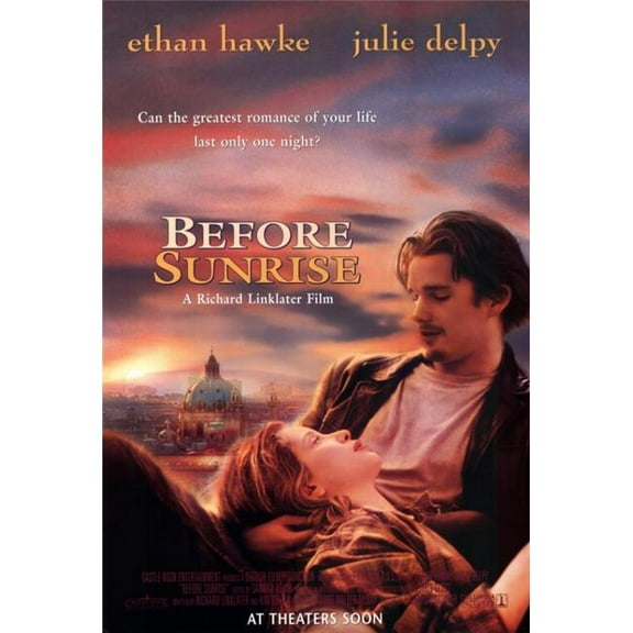 Pop Culture Graphics  Before Sunrise Movie Poster Print - 27 x 40